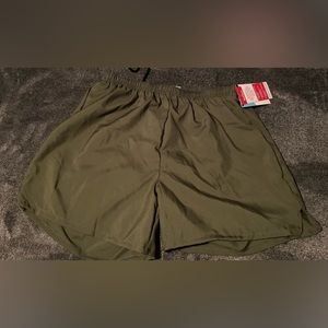 Soffe Olive Drab Military Infantry Running Volleyball Shorts - Men's Small